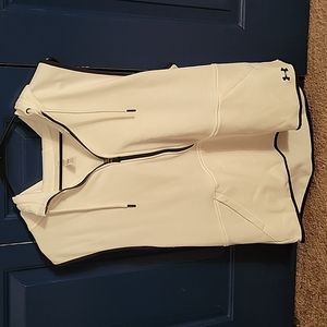 White athletic vest